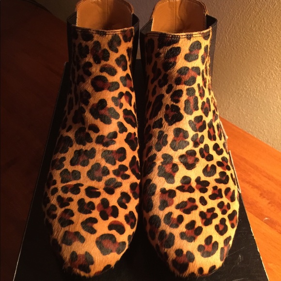 j crew leopard boots